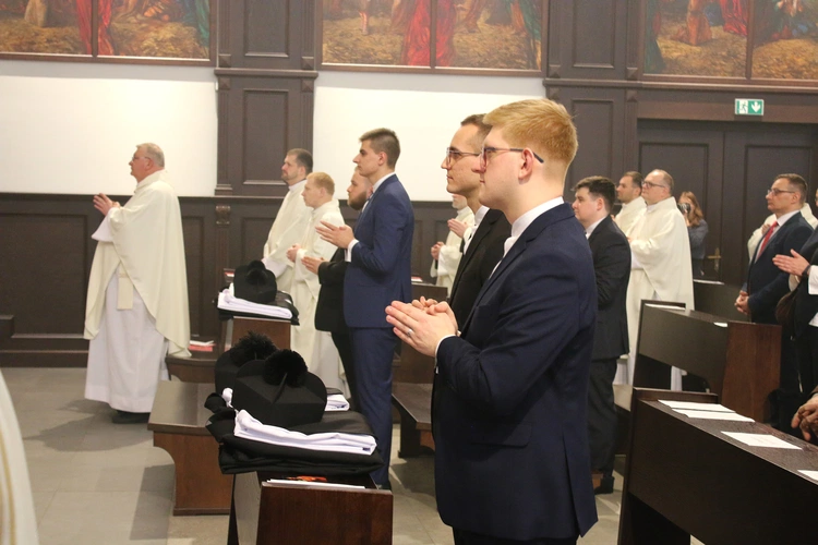 Obłóczyny w Wyższym Śląskim Seminarium Duchownym