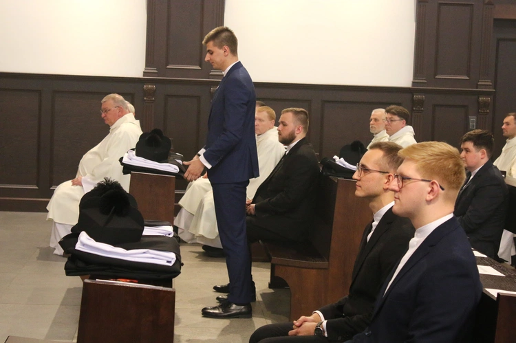 Obłóczyny w Wyższym Śląskim Seminarium Duchownym