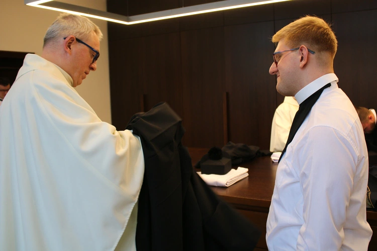 Obłóczyny w Wyższym Śląskim Seminarium Duchownym