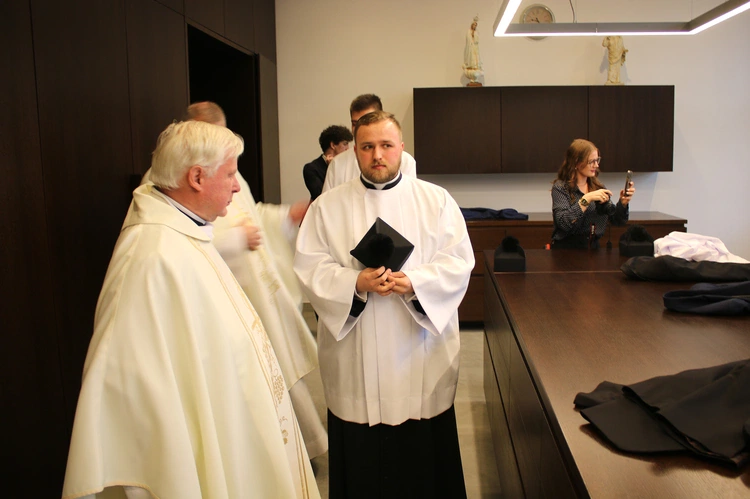 Obłóczyny w Wyższym Śląskim Seminarium Duchownym