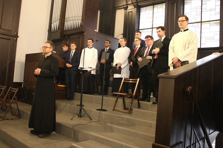 Obłóczyny w Wyższym Śląskim Seminarium Duchownym