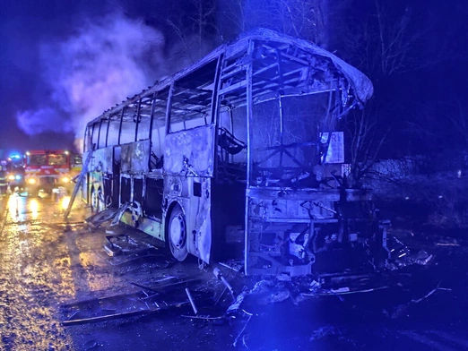 Na Słowacji doszło do wypadku autobusu z Polakami na pokładzie; jedna osoba nie żyje 