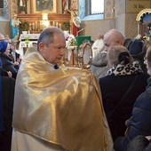 Bp Grzegorz Olszowski celebrował Mszę św. i nabożeństwo w Szpitalu Zakonu Bonifratrów pw. Aniołów Stróżów w Katowicach-Bogucicach. 