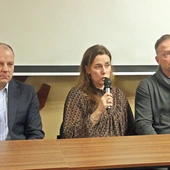 Bohaterowie filmu „Oraz że Cię nie opuszczę” w parafii św. Bonifacego.