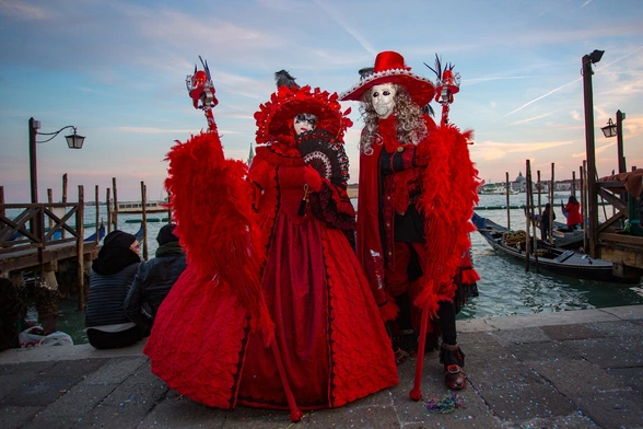 Obywatele 173 krajów byli w Wenecji w czasie karnawału