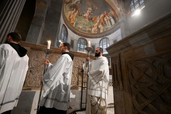 Podczas nabożeństwa