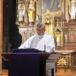 Popielec w katedrze gliwickiej