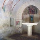 Sanktuarium Fonte Colombo, gdzie św. Franciszek miał napisać regułę założonego przez siebie zakonu. 