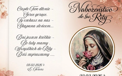 Święta Rita mówi nam, by nie lękać się krzyży napotykanych na swojej drodze