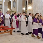 Kościół św. Macieja w Andrychowie. Modlitwa za osoby skrzywdzone wykorzystaniem seksualnym