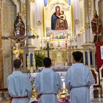 Kościół św. Macieja w Andrychowie. Modlitwa za osoby skrzywdzone wykorzystaniem seksualnym