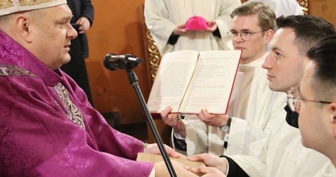 Akolitat i lektorat w zielonogórskiej konkatedrze