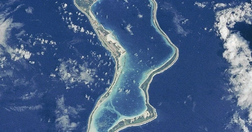 Najbardziej znana z wysp archipelagu, Diego Garcia