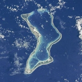 Najbardziej znana z wysp archipelagu, Diego Garcia