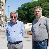 Andrzej Zoll z synem, Fryderykiem