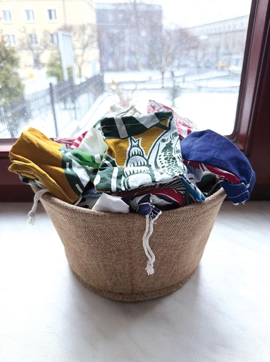 Kolorowe „Sakiewki misyjne” mogą być jednym z podjętych postanowień wielkopostnych.