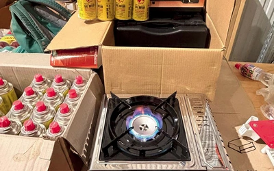 Obecny transport obejmuje 48 tys. kartuszy z gazem.