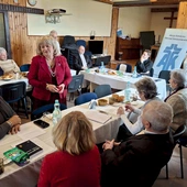 Spotkaniu przewodniczyła prezes DIAK Bożena Kapuściak.