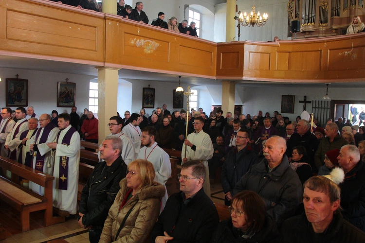 Pożegnanie ks. Emila Młynarskiego