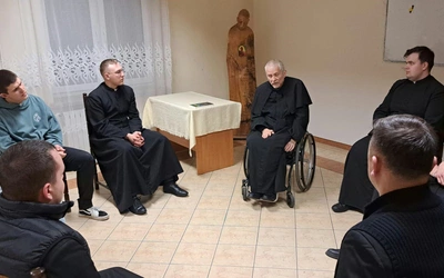 Rozmowy z ciekawym gościem w radomskim seminarium