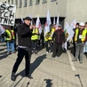 Katowice. Protest pracowników Holdingu KW