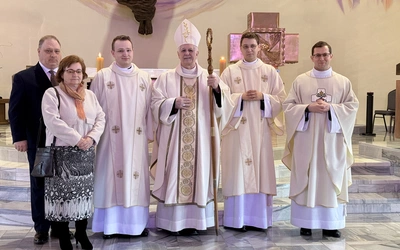 Bp Szkudło do nowego diakona: To droga dla tych, którzy - choć czasem płaczą - nie przestają kochać