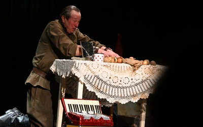 Ludźmierz. Piotr Cyrwus jako radziecki oficer