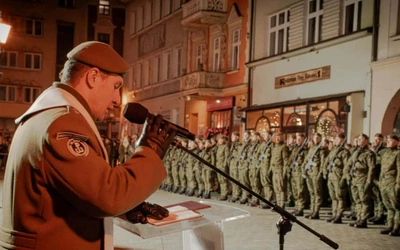 Terytorialsi złożyli przysięgę na zielonogórskim rynku