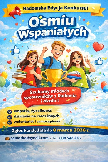 Arka poszukuje "Ośmiu Wspaniałych"