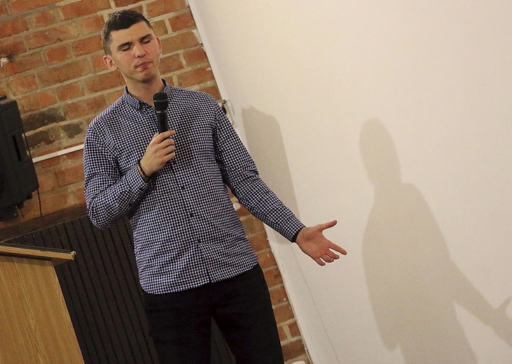  Modlitwę poprowadzi ewangelizator Marcin Zieliński.