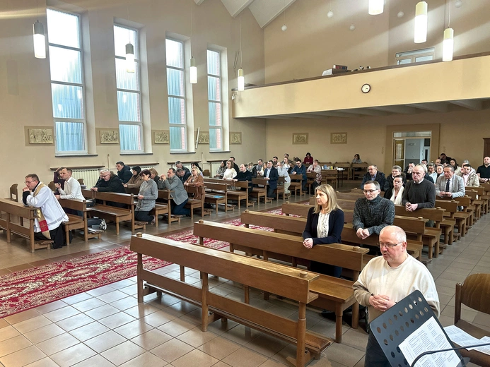 Była też okazja do rozmów i modlitwy za siebie nawzajem.