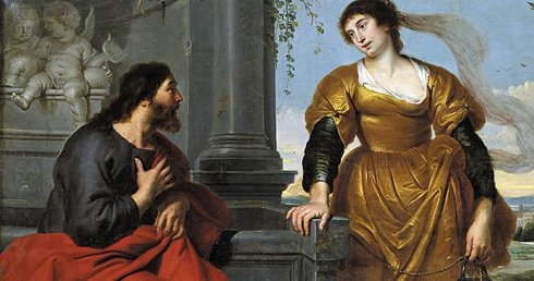„Chrystus i Samarytanka” na płótnie z XVII wieku