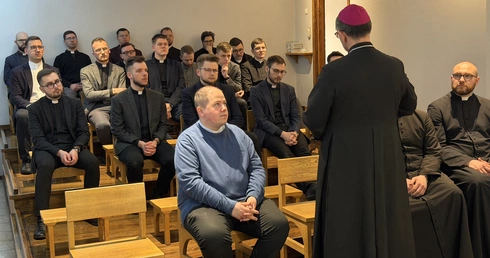 Spotkanie formacyjne młodszych kapłanów archidiecezji