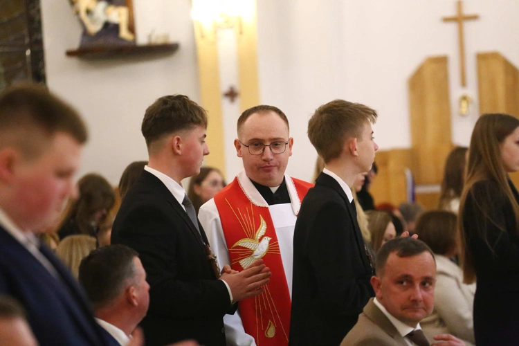 Bierzmowanie w Łukowicy