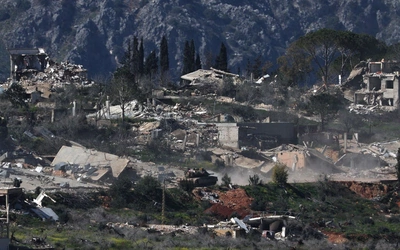 Zniszczenia dokonane przez Izrael w południowym Libanie