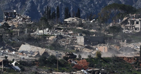 Zniszczenia dokonane przez Izrael w południowym Libanie