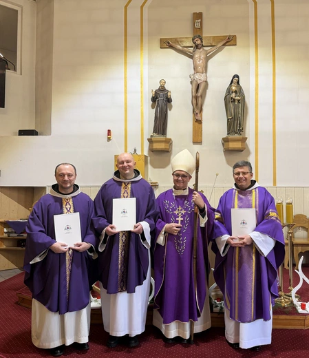 Ogłoszenie franciszkańskich kościołów jubileuszowych