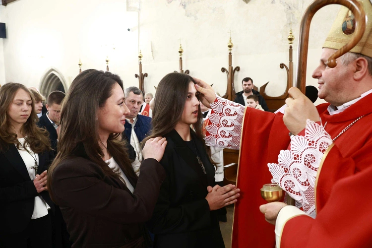 Bierzmowanie u św. Małgorzaty