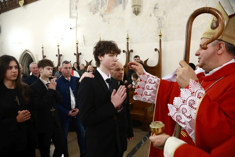 Bierzmowanie u św. Małgorzaty