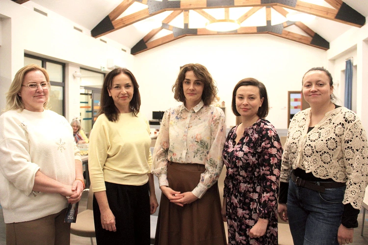  Martę Jurasz i Joannę Jurasz-Cisło w organizacji spotkania wsparły także inne panie. 