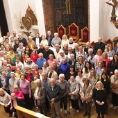 Pierwszego dnia z uczestnikami na modlitwie spotkał się także bp Tadeusz Lityński. Podziękował im za świadectwo.