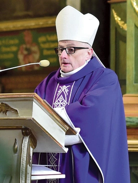 Homilię wygłosił bp Jacek Jezierski.