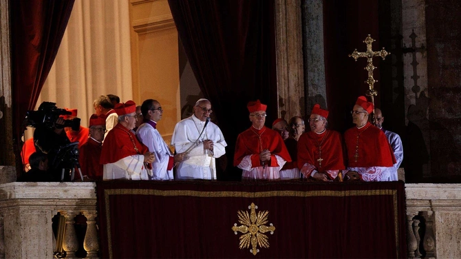 W dniu wybory papieża Franciszka