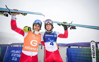 Michał Gołaś i Kacper Walas z drugim - srebrnym - medalem Igrzysk Paralimpijskich