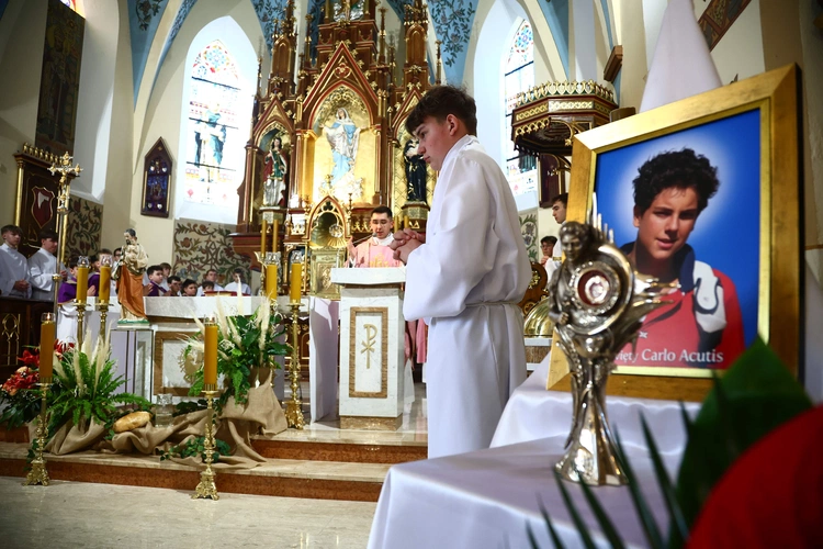 Św. Carlo Acutis w Przecławiu