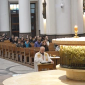 Katowice. Rekolekcje uczniów szkół średnich