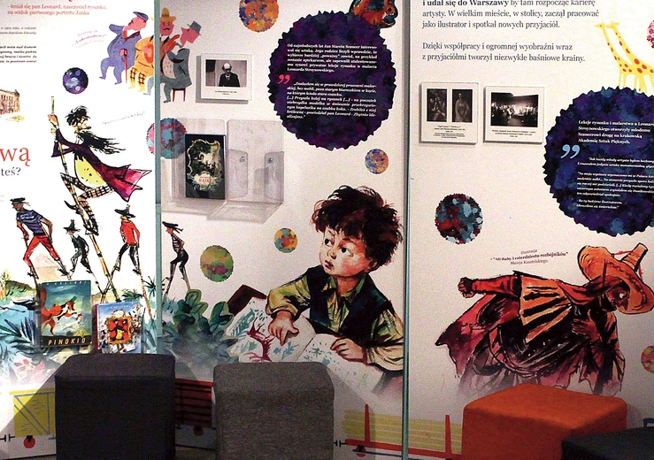 Fragment ekspozycji „Szancer, wyobraź sobie!”.