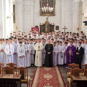 Uroczystość błogosławieństwa zakończyła roczną formację chłopców.