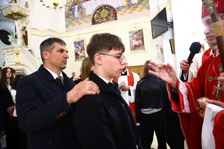 Bierzmowanie w Rzezawie