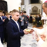 Bierzmowanie w katedrze